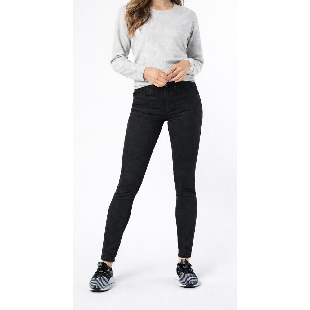 Denizen Levi’s High Rise Skinny Essential Stretch Jeans Black Women’s 4L W27 L32